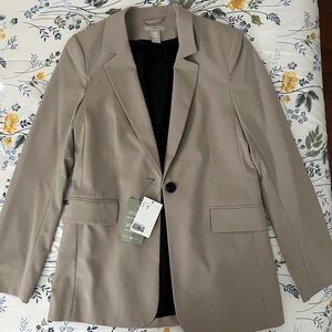 Brand New H&M Taupe Blazer - Size XS